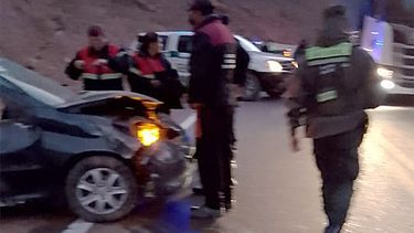 cinco heridos tras un accidente vial en alta montana