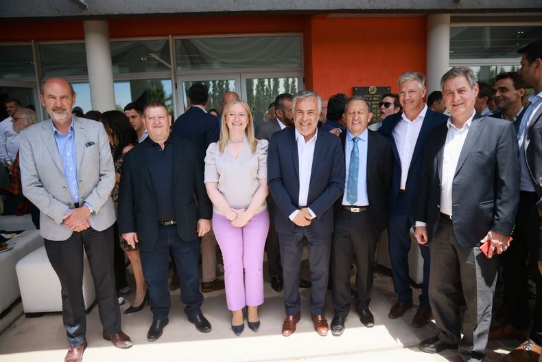 Omar Félix y Alejandro Molero volvieron a mostrarse juntos en un acto en Malargüe