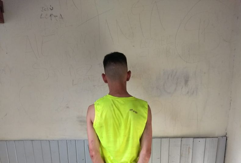 detenido robo de micros, en ciudad