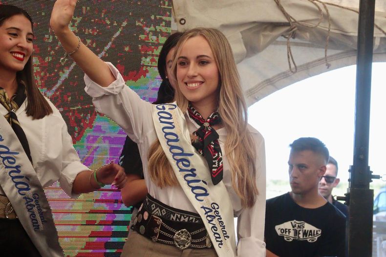 Federica Lincheta, embajadora de la Fiesta Nacional de la Ganader&iacute;a 2024, que se desarroll&oacute; en General Alvear