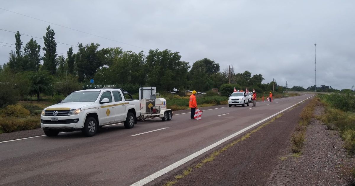 Se realizan trabajos en la Ruta 7 que generan demoras: hasta cuándo se ...