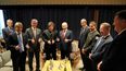 El mandatario argentino cerró su paso por Estados Unidos con un encuentro con el israelí.