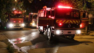Máxima preocupación por un incendio en Guaymallén.