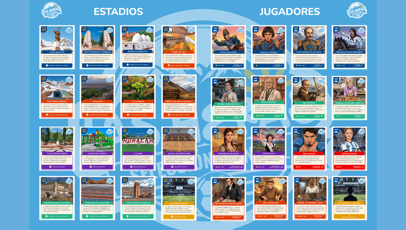 Las Heras lanza un álbum de figuritas para poner en valor su historia, cultura y patrimonio