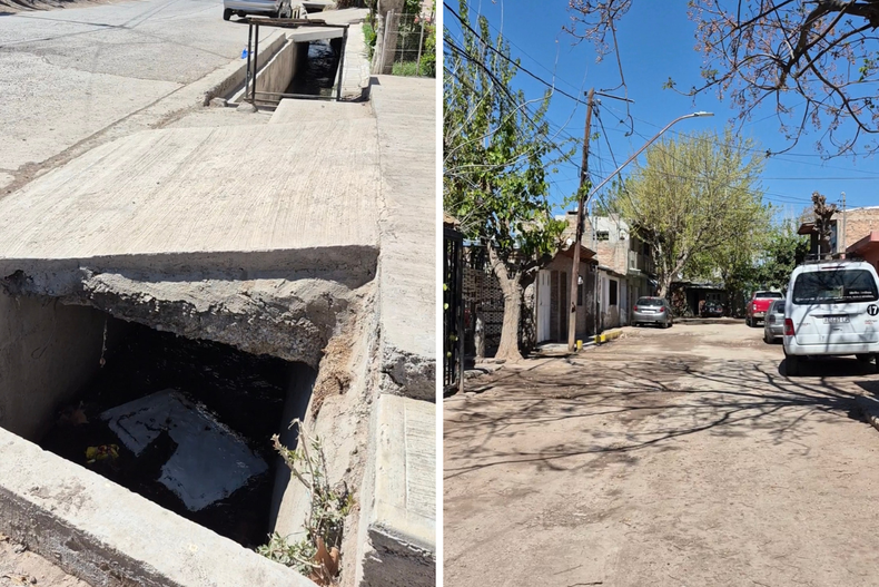 Desde el municipio reconocieron que realizan limpiezas periódicas en dicha zona de Las Heras.