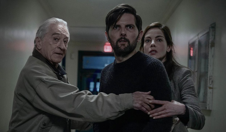 Robert De Niro, Adam Scott y Michelle Monaghan protagonizan el nuevo thriller de Netflix.