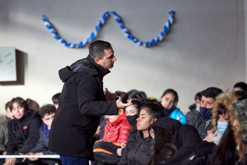 Víctor Festa, de la municipalidad de Las Heras, habló sobre el consumo de drogas. 
