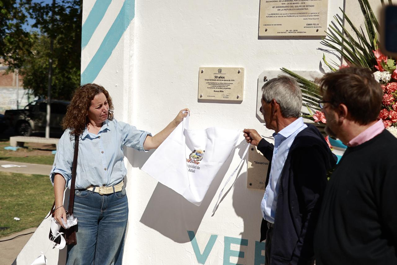 Actos conmemorativos en el Día de la Memoria en San Rafael.