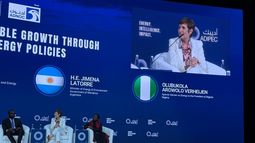 Jimena Latorre expuso en Abu Dabi el potencial energético y minero de Mendoza
