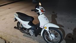 Una de las motos incautadas durante los operativos realizados en el Gran Mendoza.