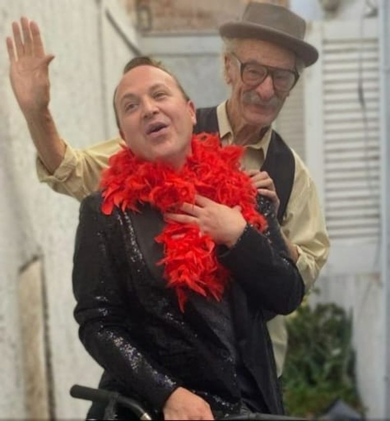 Suárez-Sorrentino, en un estreno teatral de lujo en el Teatro Independencia.