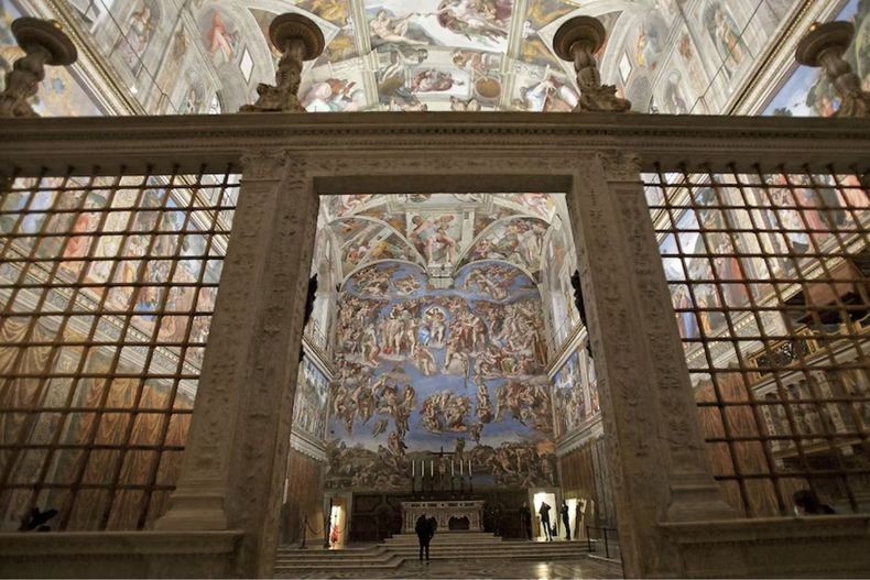 La Capilla Sixtina será sede de la elección del nuevo papa