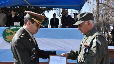 Disitinguieron a gendarme de Malargüe (Foto gentileza).