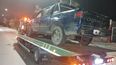 La camioneta que manejaba el hombre, ahora demorado a disposición de la justicia.&nbsp;