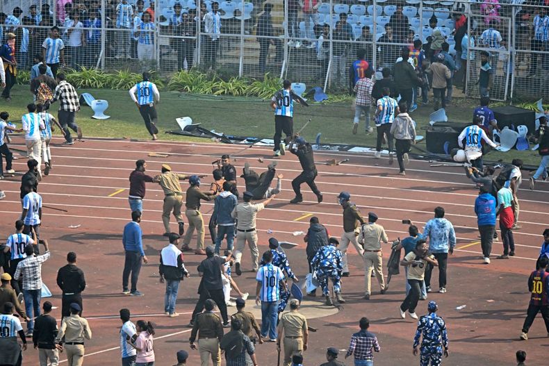 La ciudad de Calcuta, en India, vivió un verdadero escándalo durante la visita de Lionel Messi