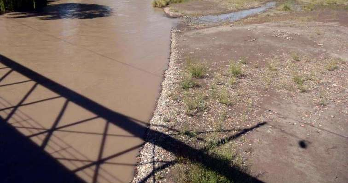El Río Tunuyán vuelve a tener agua desde este viernes
