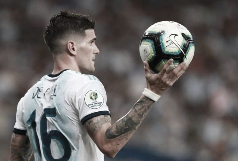 Rodrigo De Paul habló de su problema.