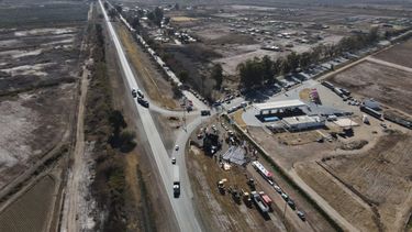 La doble vía a San Juan, una de las obras que el Gobierno quiere reactivar en el corto plazo.