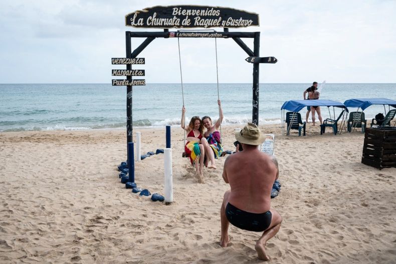 Turistas rusos en Venezuela