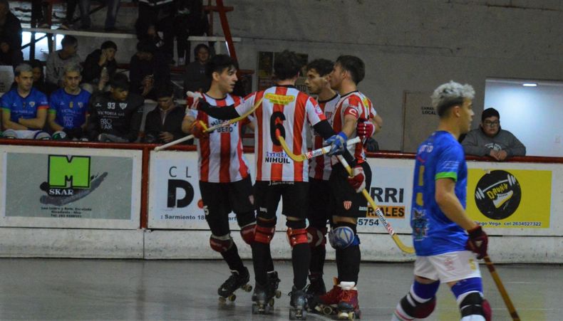 San Martín festejó en el derby.