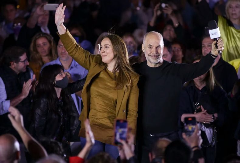 María Eugenia Vidal respaldó a Horacio Rodríguez Larreta en la interna de JxC