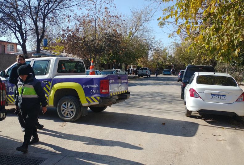 Transito guaymallen policia