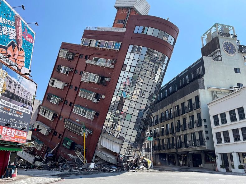 Terremoto en Taiwán: hasta el momento hay 7 muertos y cientos de heridos.