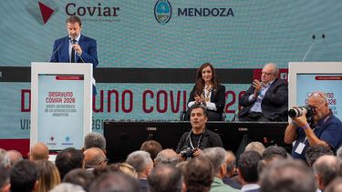 Mario González cerró su etapa en Coviar y pidió innovación, eficiencia y más mercado para el vino. Mario González cerró su etapa en Coviar y pidió innovación, eficiencia y más mercado para el vino.