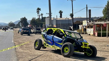 Masacre en un rally de Ensenada, México.