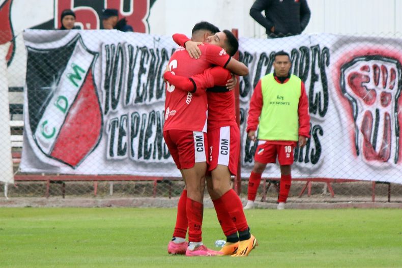 El Club Deportivo Maipú logró una buena victoria en la calle Vergara (Foto: Prensa DM).