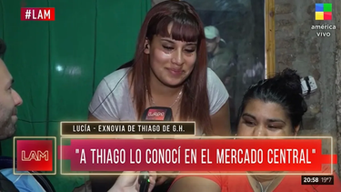 Apareció la ex novia de Thiago con una fuerte advertencia.