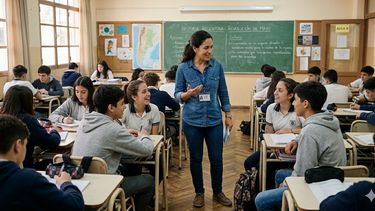 La DGE redefine el rol del preceptor: será clave para detectar casos de abuso y vulnerabilidad. Imagen creada con IA La DGE redefine el rol del preceptor: será clave para detectar casos de abuso y vulnerabilidad. Imagen creada con IA