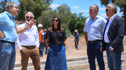 Diego Costarelli intendente de Godoy Cruz recorrió la ex Bodega.