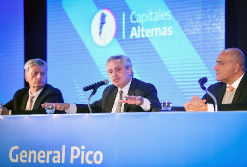 Alberto Fernandez, Sergio Ziliotto, La Pampa