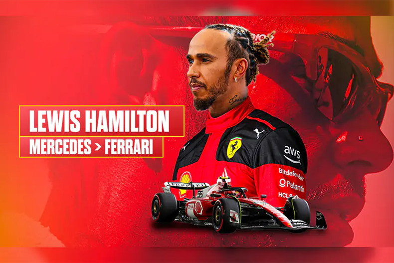 Hamilton cobrará un ingreso estimado en unos 60 millones de euros anuales.