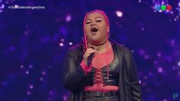 Espe Careri la rompió en Got Talent Argentina.