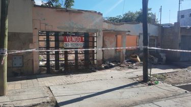 Murió alcanzado por las llamas, producto de un incendio en una precaria casa de Guaymallén