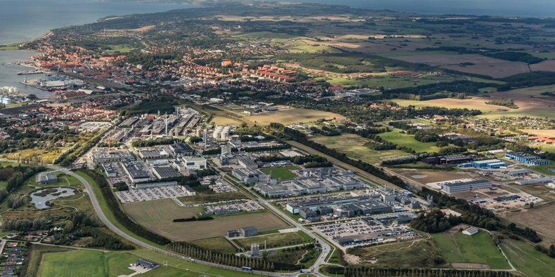 Vista aérea de Kalundborg