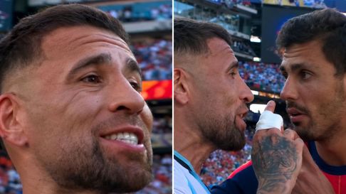 Otamendi, muy caliente tras la derrota de Argentina: el reclamo que hizo contra un futbolista español
