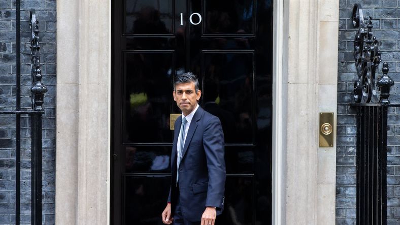 El primer ministro de Reino Unido, Rishi Sunak.