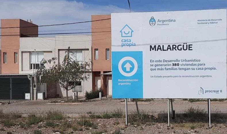 PROCREAR en Malargüe.