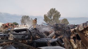 Por segunda vez, se incendió Playa de Secuestros de San Martín