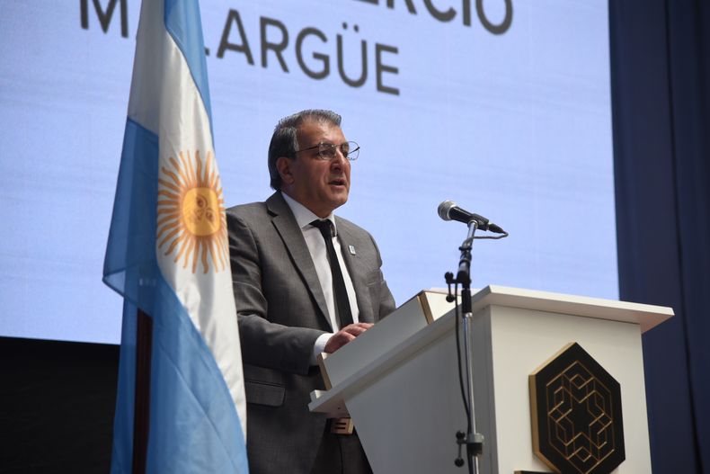 Gabriel Ginart, presidente de la C&aacute;mara de Comercio de Malarg&uuml;e.