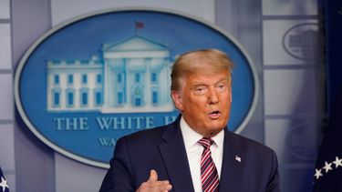 Sitio Andino | Donald Trump, a punto de dejar la presidencia.