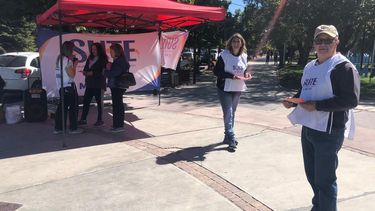 el sute realizo una jornada en apoyo a la ctera