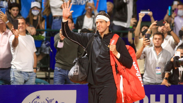 &nbsp;Juan Martín del Potro aclaró que le duele mucho la rodilla.