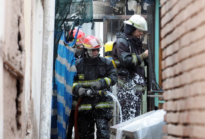 Incendio en la cuarta