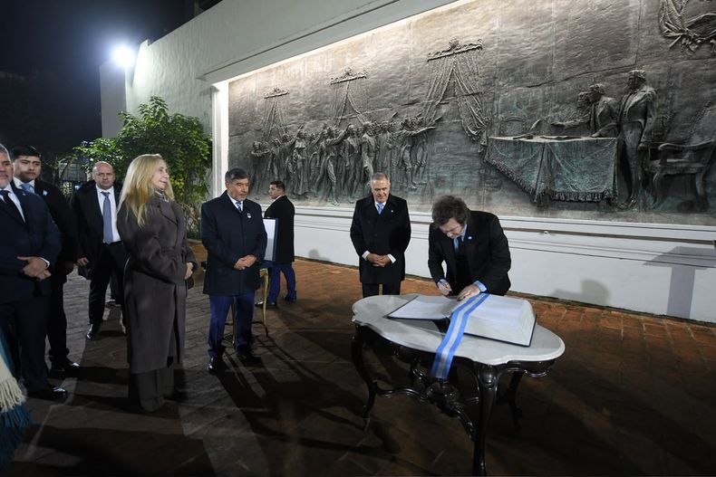 El presidente ratificó el horizonte político y económico de La Libertad Avanza.