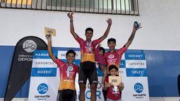 Nahuel Méndez, ganador de la clasificación general de la 53.ª Vuelta del Este (Temporada de Ruta).
