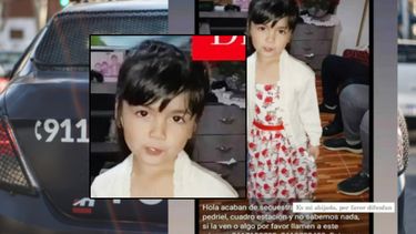 Denuncian que secuestraron a una nena de 4 años en Luján de Cuyo